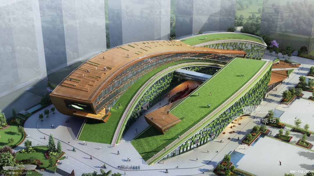 betway开户网站商业设计项目-侨城坊·九方荟 On May 31, The q-plex jointly Created By the Five International Design Teams Opened