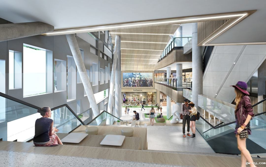 betway开户网站商业设计项目-侨城坊·九方荟 On May 31, The q-plex jointly Created By the Five International Design Teams Opened