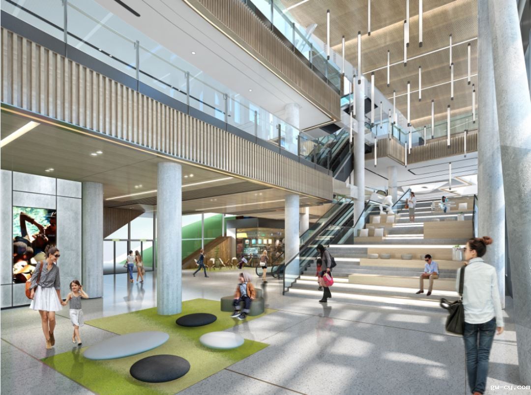 betway开户网站商业设计项目-侨城坊·九方荟 On May 31, The q-plex jointly Created By the Five International Design Teams Opened