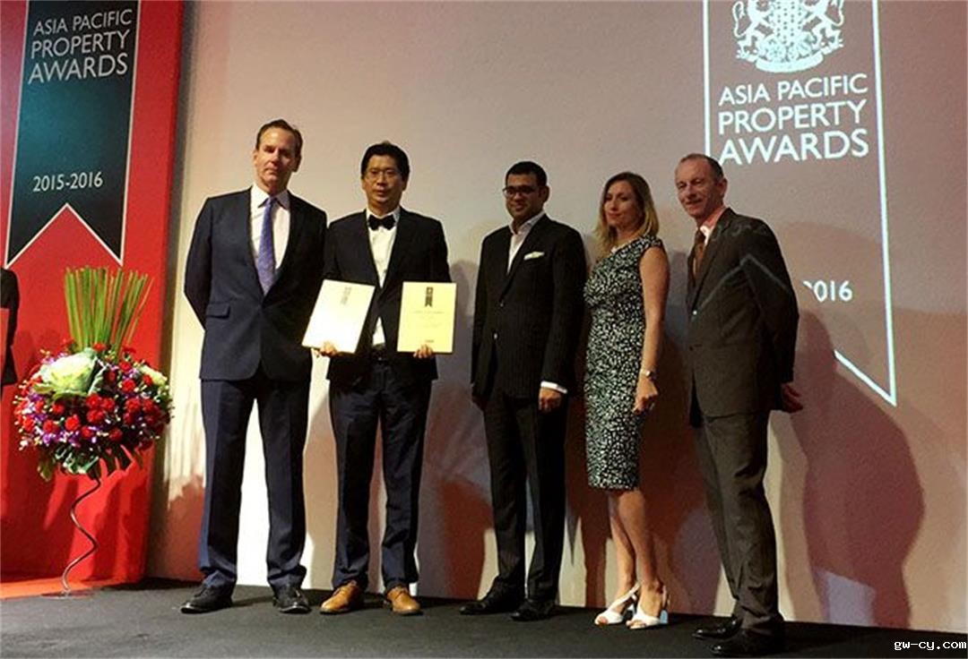 J&A总设计师姜峰先生应邀出席亚太区地产大奖颁奖典礼，J&A斩获两项国际大奖