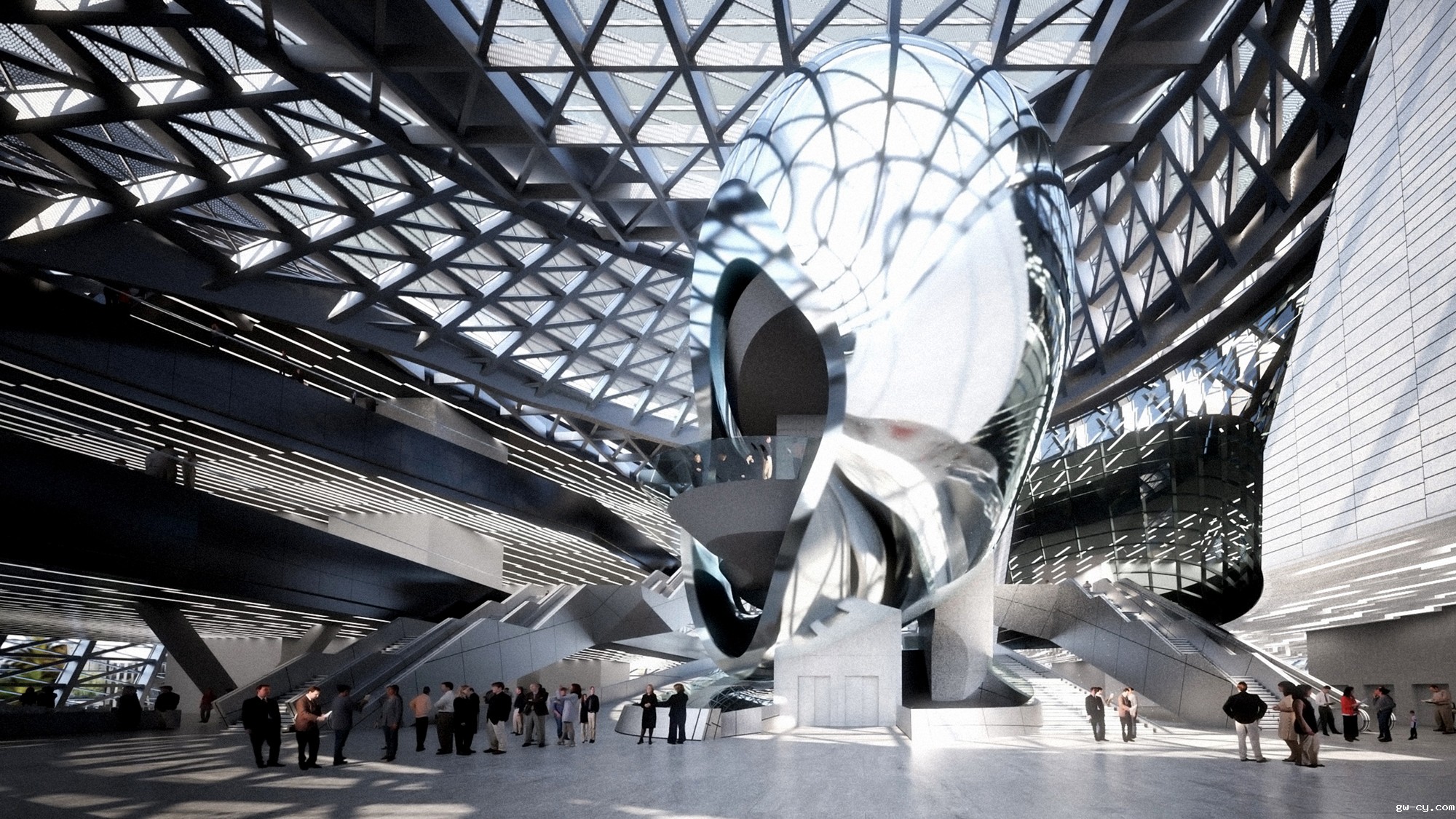 J&Abetway开户网站公共建筑设计项目-深圳当代艺术馆与规划展览馆