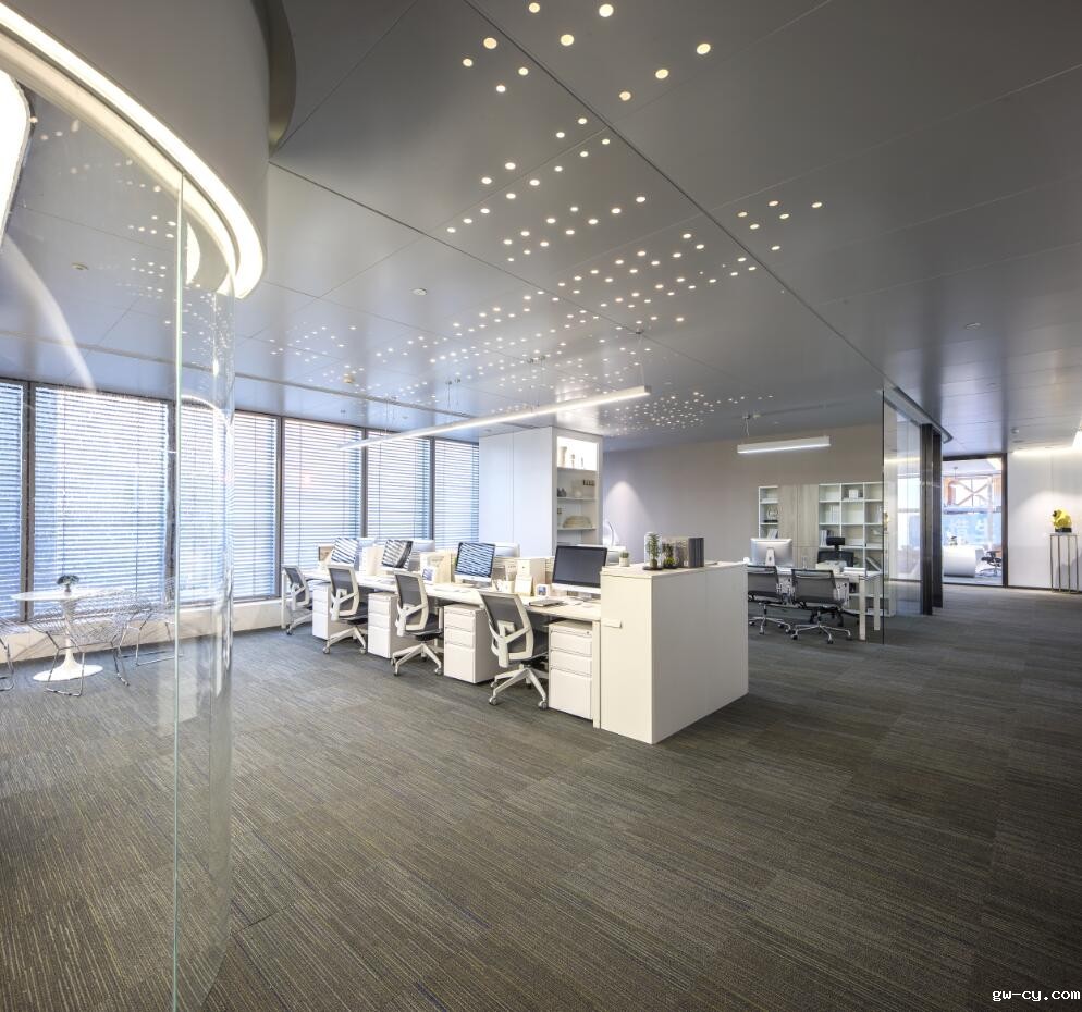 姜峰|J&Abetway开户网站公司办公设计作品-绿城济南中心