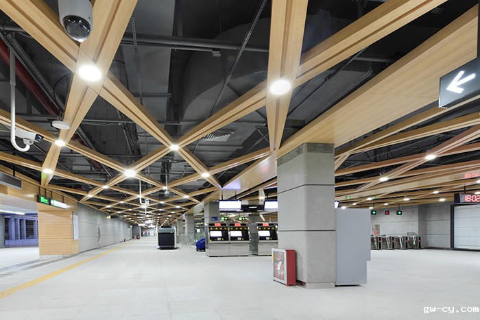 J&Abetway开户网站轨道交通设计项目深圳地铁7号线-皇岗口岸站