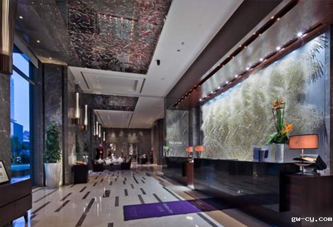 由室内设计公司J&A参与设计的宁波威斯汀酒店隆重开业