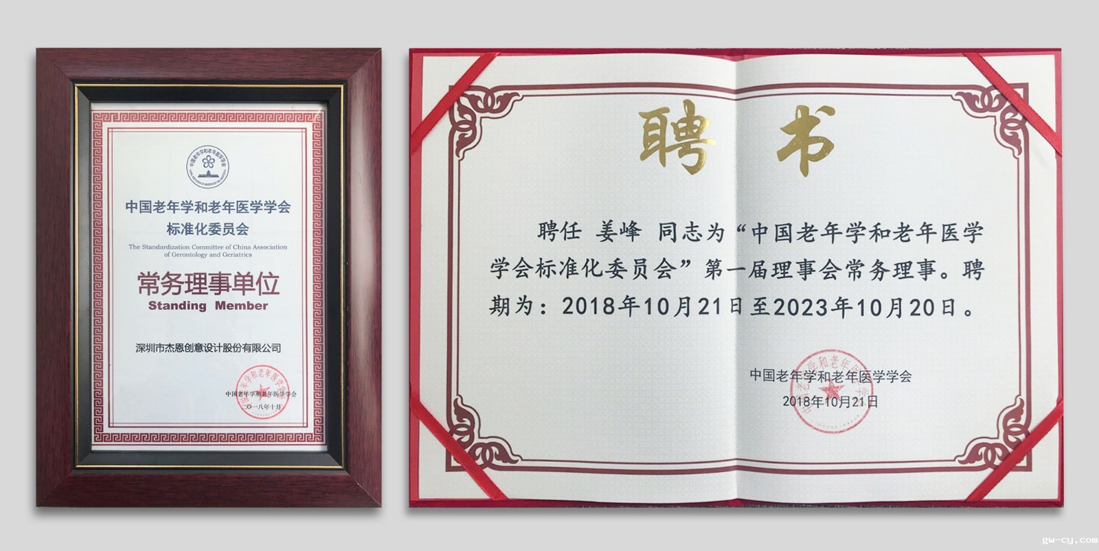 J&Abetway开户网站董事长、总设计师姜峰先生任标委会第一届理事会常务理事