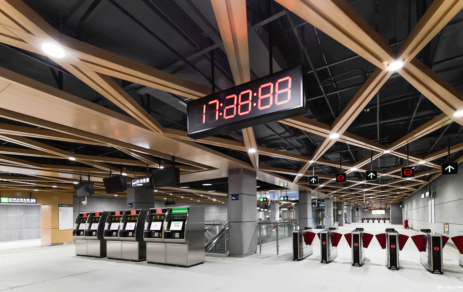 J&Abetway开户网站轨道交通设计项目-深圳地铁7号线皇岗口岸站